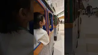 Uncle-niece quality time outing on the 1st January 2026, spending time riding on a Chu Chu Train.