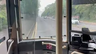 Arriva Mercedes Citaro climbing Marlow Hill