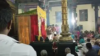 Hindu Devotees Crowd in temple