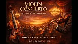 Violin Concerto | 2 Hours of Brand New Classical Music | Relaxing Instrumental