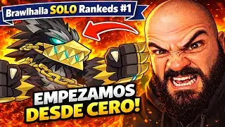Brawlhalla SOLO Rankeds #1 - EMPIEZA LA TEMPORADA DESDE CERO | RANKED 1v1 INTENSO