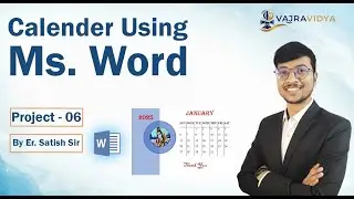 How to Create a Professional Calendar in MS Word | Step-by-Step Tutoria