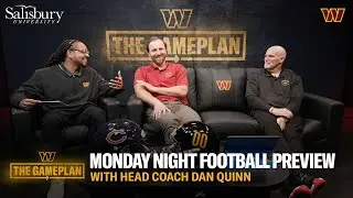 HC Dan Quinn Previews Monday Night Football | Bears vs. Commanders | The Gameplan | NFL