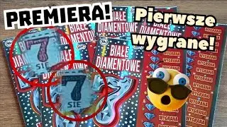 Zdrapki Lotto 🎲 Premiera! 7 zdrapek Białe Diamentowe 7! 💎😍 Obie si&oacute;demki zaliczone! 😍💪