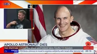 WimmerSpace on Apollo 16 Ken Mattingly, GB News, Nov 5 2023