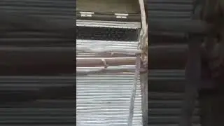 Remote control  Rolling Shutter  with Grill window