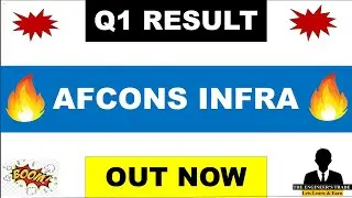 Afcons Infra Q1 Results 2026 | Afcons Infra Results Today | Afcons Infrastructure Share News Today 