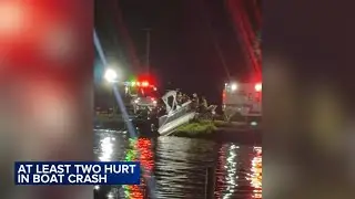 Captain arrested after 2 injured in boat crash on Fox River, police say