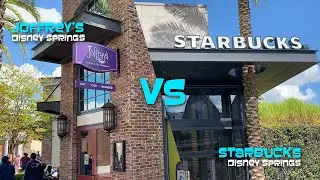 Best Coffee in Disney? Joffrey's Coffee & Tea Company VS Starbucks Coffee Company