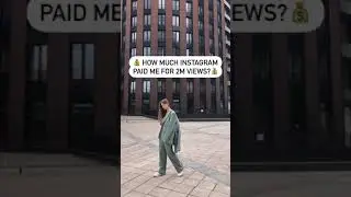 How much Instagram paid me for 2 million views