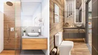 95 Stylish Small Bathroom Ideas 2024 l wood wave
