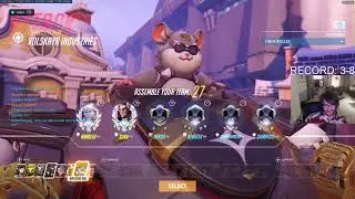 HARBLEU HAMMOND GAMEPLAY OVERWATCH SEASON 34 TOP 500