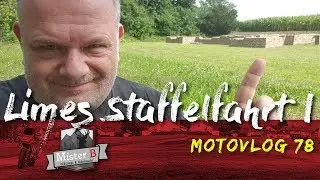 Limes Staffelfahrt I - Odenwald MotoVlog #78