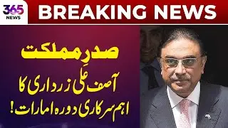 President Asif Ali Zardari&rsquo;s Important Official Visit to the United Arab Emirates | 365 Plus