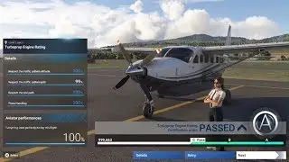 Flight Simulator 24 Turboprop engine Rating PS5 easy 🤣🤣✈️👮&zwj;♂️