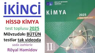 Fosfor. Fosforun oksidləri. Alınması. Xassələri bütöv. Kimya2025 ikinci hissə test toplusu sadə izah