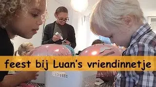 KINDERFEESTJE BIJ VRIENDINNETJE | Bellinga Vlog #454