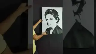 Deepika Padukone Reverse painting 😍 #lokartist #bollywood #deepikapadukon #drawing #shorts #viral