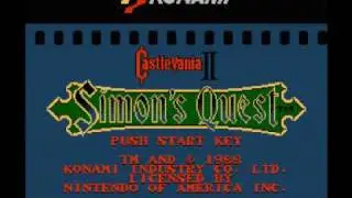 Castlevania II - Simon's Quest (NES) Music - Stage Theme Bloody Tears