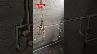 plumbing work in paip fiting . #plumbing #home #bathroom #toilet #fitings