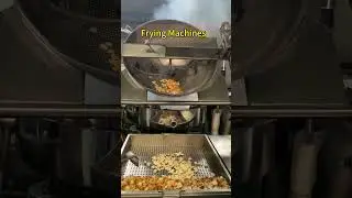 High capacity industrial frying machine for snack food #shorts #frying #machine