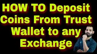 How to Deposit Coins From Trust Wallet To HOTBIT EXCHANGE | how to deposit coin from trust wallet