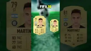 Lautaro Mart&iacute;nez FIFA 18 - FIFA 23 Evolution | Martinez #fifa23 #eafc24 #football #fc24 #martinez
