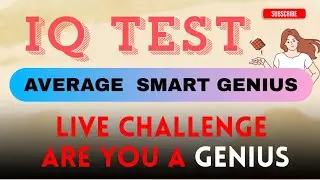 IQ & Logic Puzzles 🧠 | Live Brain Challenge