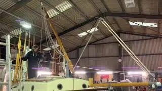 Norfolk Gypsy mast raising kit and process