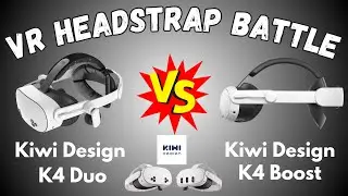 Kiwi Design K4 Boost против K4 Duo — сравнение головных ремешков для Meta Quest 3 и 3s