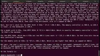 DeepSeek R1 671B MoE LLM running on Epyc 9374F and 384GB of RAM (llama.cpp, Q4_K_S, real time)