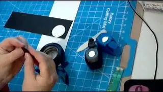 Scrapbookgiggles How to Make the Round Tabs WITHOUT the StampinUP Tab Punch