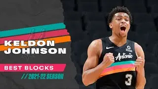 Keldon Johnson Best Blocks Of The 2021-22 Season