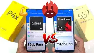 Сравнение производительности Realme P4x и Moto G57 в тесте Antutu 🔥🔥🔥