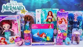 Unboxing Disney Ariel Doll Toys Collection ASMR | Disney Princess Spin & Reveal, Disney Ursula Doll