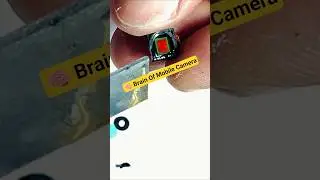 Brain of Camera 🤳🧠 CMOS Sensor | IR Cut Filter #insideofcameralens #mobilecamera #technology #shorts