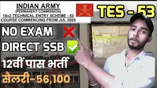 Indian Army lieutenant vacancy (TES-53) Online Form , Indian Army Latest Vacancy