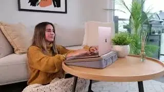 Lap Laptop Desk - Portable Lap Desk with Pillow Cushion