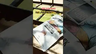 Furr Foot Peel Mask! Get baby like Skin❤️#skincareroutine #trending #viralvideo #peeling #pedicure