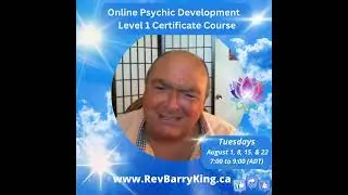 Join me Online Workshop Intuitive Development & Mediumship Level 1 Certificate Course #spiritpower