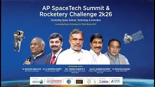 LIVE🔴:  AP Space Tech Summit 2026 Begins at Vignan&rsquo;s University, Guntu  day -3