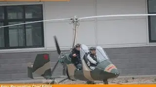 Hunting Eagle Chinese Gyrocopter Flying test China Army Recognition Alain Servaes ShaanXi Baoji