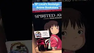 Nostalgic Anime Bookstore in San Francisco #shorts #anime