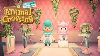 Animal Crossing New Horizons | More Reese and Cyrus Wedding Photo's | KK In The Plaza!