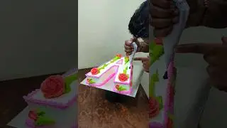 A letter cake design #shorts #trending