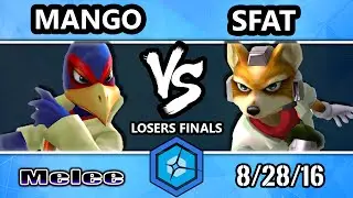 Shine 2016 SSBM - C9 Mango (Falco) Vs. CLG | SFAT (Fox) Smash Melee Losers Finals