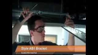 VicFlex&trade; AB1 Bracket Installation by Hand - Victaulic Sprinkler Fittings
