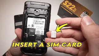How to Insert a SIM Card in Your CAT S22 Flip Phone