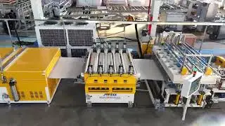PP hollow sheet extrusion machine for Indian customer
