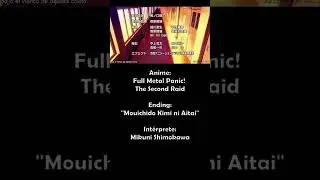 Full Metal Panic!: The Second Raid Ending #anime #animeopening  #crunchyroll #Nostalgiaanime